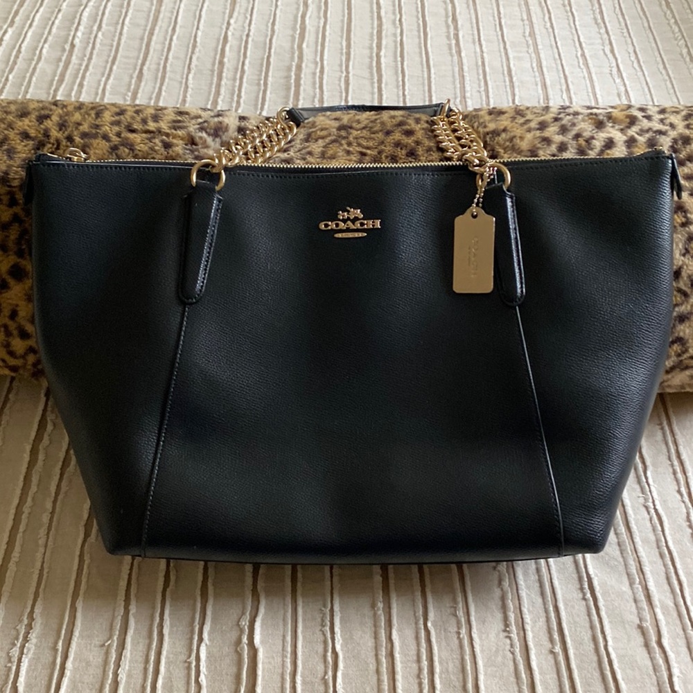 Coach leather bag!
